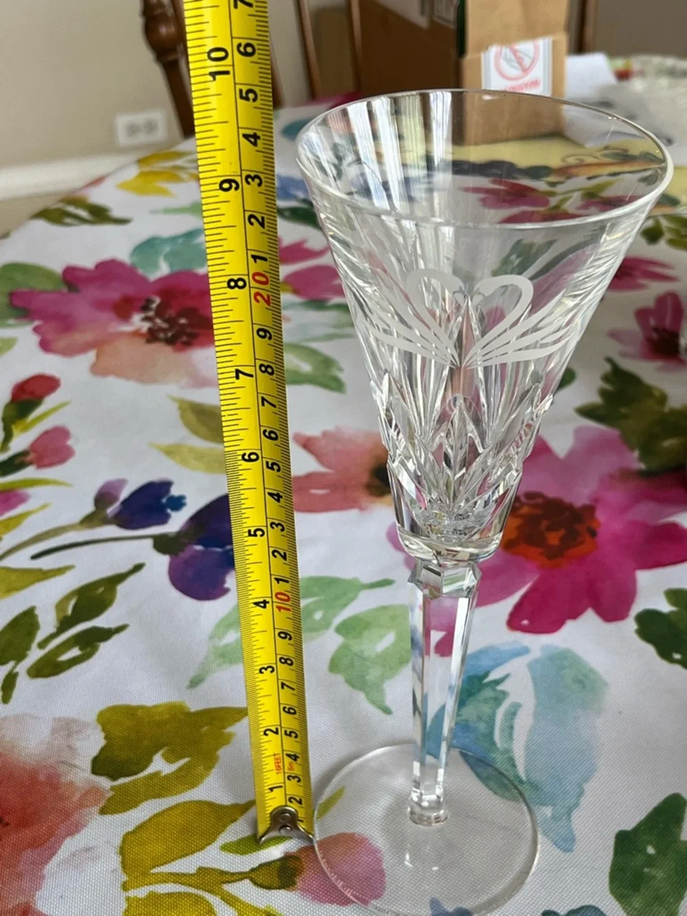 NIB Waterford Wedding Toasting Flutes made in Ireland - Picture 9 of 12
